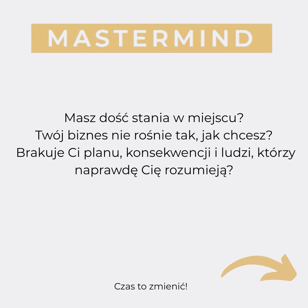 Mastermind – spotkania raz w tygodniu
